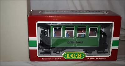 LGB No. 34076 Gollerhansl Passenger Car Green - G Scale In Box • $24.99