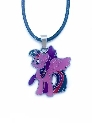 My Little Pony Twilight Sparkle Necklace Charm Gift UK Seller Fast Shipping • £4.64