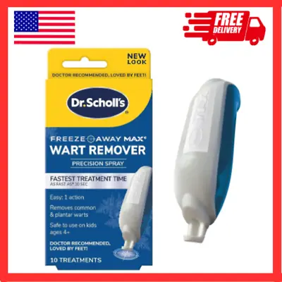 $21.89 • Buy Dr. Scholl's Freeze Away Skin Max Wart Plantar & Tag Remover 10 Easy Treatments