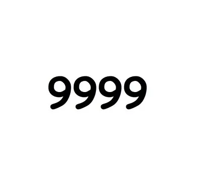 £10 • Buy Gold VIP Unique Lot Mobile Number 9999