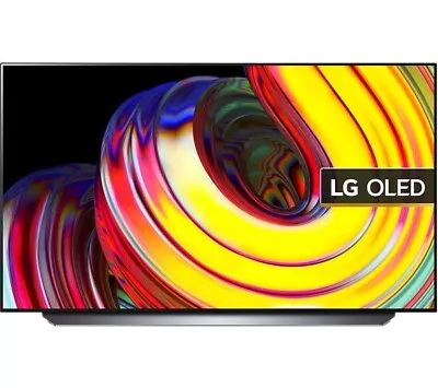 LG OLED55CS6LA 55   Smart 4K Ultra HD HDR OLED TV (SMASHED SCREEN) • £45