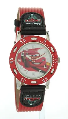 NIB Disney Kids Pixar Cars Watch Black & Red Band Working CRS409 • $16.71