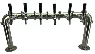 Beer Font Tower Six Tap Modular Beer Font With Tap Keg King • $1252.50