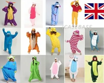 £13.99 • Buy Unisex Cosplay Pyjama Onesie16 Fancy Dress Halloween Costume Kigurumi Pajamas UK