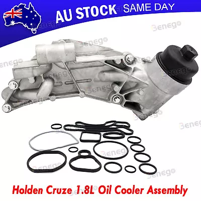 Oil Cooler Assembly For Holden Cruze JG Astra AH Trax TJ 1.8L Barina TM Upgraded • $80