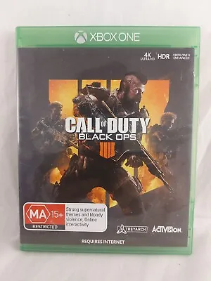  Call Of Duty: Black Ops 4 IIII ( Xbox One/series X ) TESTED FREE TRACKED POST • $22.99