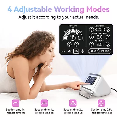 Breast Enlargement Butt Lifting Shaping Machine Vacuum Therapy 6 Cups Home Use • $119