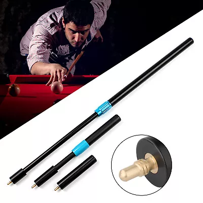£20.99 • Buy Extender Push On Telescopic Snooker Billiard Pool Long Extension 3 Models A Set