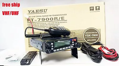 YAESU FT-7900R 50W Dual Band FM Transceiver Mobile Radio UHF VHF 144MHZ / 430MHZ • $219