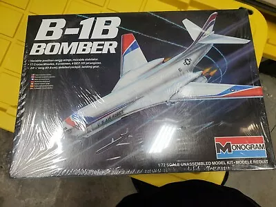 1/72 Monogram B-1B Bomber Factory Sealed - NEW Open Box  • $120