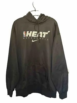 Miami Heat Hoodie Pull Over Sweatshirt Size 2X XXL • $28.49