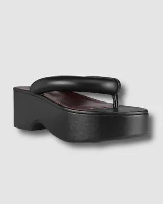 $103.48 • Buy $295 Staud Women's Black Rio Thong Platform Sandals Shoes Size EU 41/ US 11