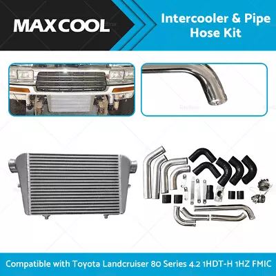 Intercooler Kit FMIC Suitable For Toyota Landcruiser 80 Series 4.2 1HDT-H 1HZ • $815