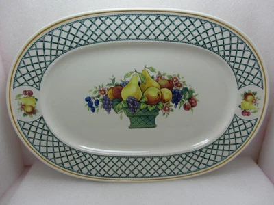 £44.99 • Buy Villeroy & Boch Basket Pattern Large 16 1/8  Platter (Retired In 2007)