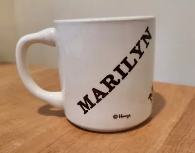 MARILYN Houze Coffee Mug  1970's  Made USA  ***MARILYN***  Vintage Cup • $18.99