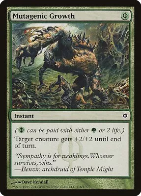 Mutagenic Growth 1x MtG New Phyrexia SP/NM • $2.75