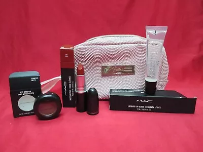 MAC Mixed Set~ Matte Lipstick CHILI~ Eyeshadow ESPRESSO MATTE~ Lipglass~ Bag~NEW • $19.74