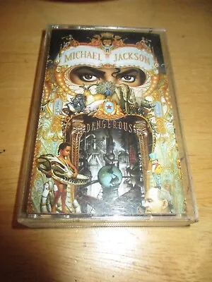 Micheal Jackson  - Dangerous -  1991 US  Cassette • $19.99