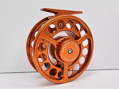 Galvan Rush Light R-3LT Size 2/3 Fly Reel - Color Burnt Orange - NEW • $295