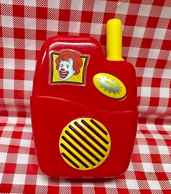 Vtg Fisher Price McDonalds Play Food Fun Cash Register Drive Thru WALKIE-TALKIE • $29.95