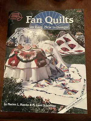 Vintage 1990 ASN Fan Quilts Turtles Butterflies 4124 Quilting Pattern Booklet • $10