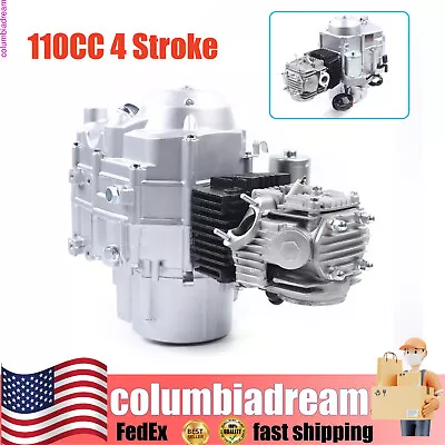 4Stroke 110cc Engine Motor Auto Transmission For 50cc 70/90/110cc Dirt Pit Bike • $189.05