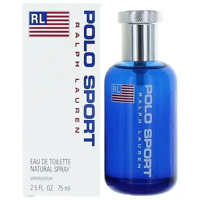 Ralph Lauren Polo Sport For Men 75ml Eau De Toilette Spray New & Boxed • £25.40