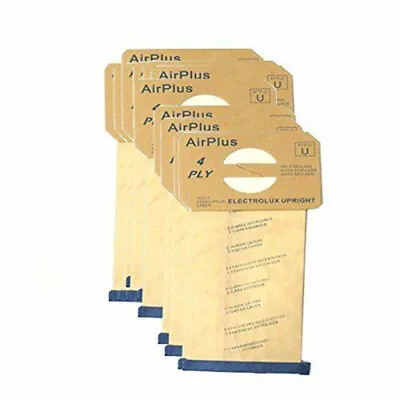 $11.81 • Buy 10 Aerus Electrolux Style U Replacement 4 PLY Vacuum Bags Fits ProTeam Upright