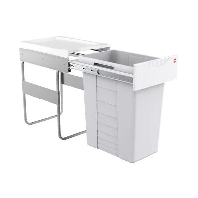 Hailo Waste Bin Collector Easy-Cargo Pull Out 3668401 Sorter Trash Can Separator • £144.44