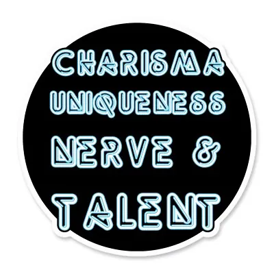 £2 • Buy RuPaul Drag Race Charisma Uniqueness Nerve & Talent Queen Inspired Vinyl Sticker
