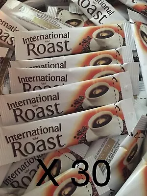 $14.75 • Buy 30 Single Serve International Roast Coffee Individual Sachets 1.7g Each Stick