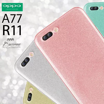 Glitter Shining Bling TPU Jelly Gel Case Cover For  Oppo R11 / OPPO A77 • $5.99