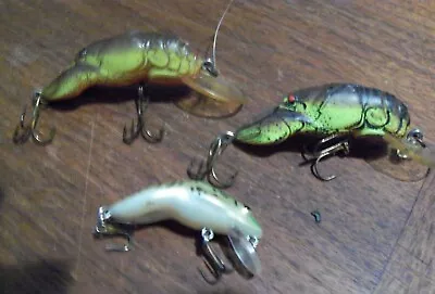 ( 3 ) Small Rebel Crawfish Lures • $3.99