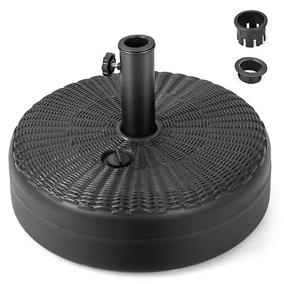 $33.95 • Buy Outdoor Umbrella Stand Parasol Patio Garden Water Sand Fillable Umbrella Base