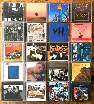 250 Rock/Pop CDs - Cage The Elephant Megadeth Aerosmith Hawkwind Lou Reed • $2.90