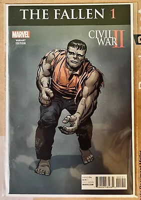 Civil War II The Fallen #1 Jack Kirby Variant Marvel Comics 2016 Hulk • $6