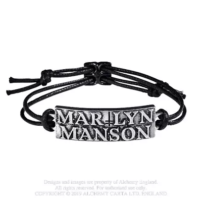 MARILYN MANSON Alchemy Rope Wristband • $17.39