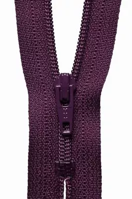 Dark Plum (230) YKK Nylon Closed End Dress Skirt And Trouser Zip • £3.44