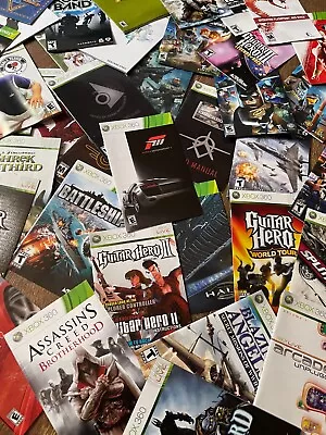 $3.49 • Buy Xbox 360 Instruction Manuals Original Authentic Microsoft - Buy 3 Get 1 Free!