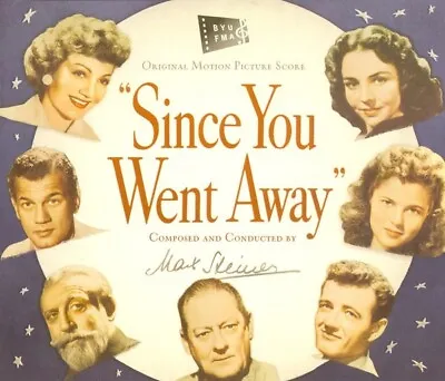 Max Steiner – Since You Went Away 2xCDs VGC • £39.99