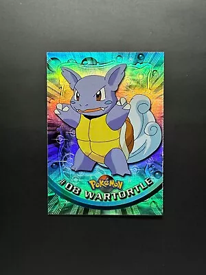 Topps Pokemon TV Animation Series 1 Rainbow Foil #08 Wartortle • $39.99