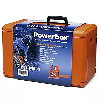 Husqvarna 100000107 Powerbox Chainsaw Carrying Case For 455 Rancher 460 372XP • $67.95