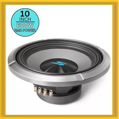 Alpine S-Series S2W10D2 10 Inch Dual 2 OHM Car Subwoofer 600 Watts RMS Power • $149.95