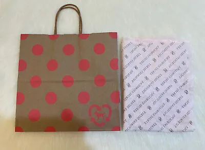 Victoria’s Secret VS Small Paper Shopping Gift Bag 10”x9.75”x5”  W/ Tissue Paper • $9.99