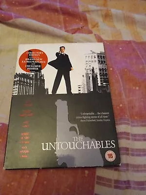 The Untouchables Collector's Edition DVD With Poster • £1