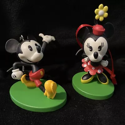 Disney Mickey Mouse And Minnie Christmas Ornament Anniversary Classic Original • $4.13