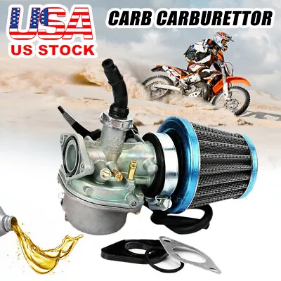 Carb 50cc 70cc 90cc 110cc 125cc ATV Dirt Bike Go Kart Carburetor Air Filter USCC • $13.99