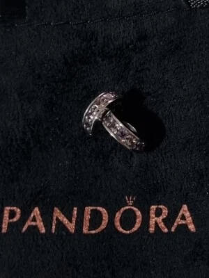 $79 • Buy 2x Pandora Blush Pink Eternity Spacer 791724nbp - Brand New