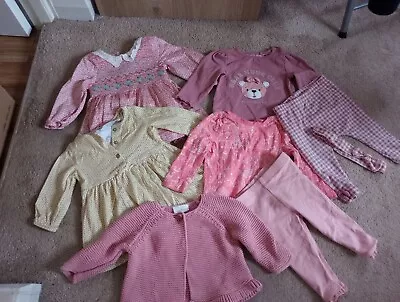 Baby Girls 3-6 Months Outfits Next Leggings Tops Dresses (4f) • £4.50