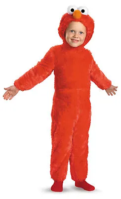 SESAME STREET ELMO PLUSH TODDLER CHILD COSTUME Red Theme Halloween Party • $32.95